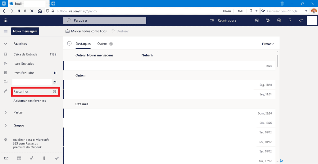 Como Agendar Envio De E mails Pelo Outlook Olhar Digital