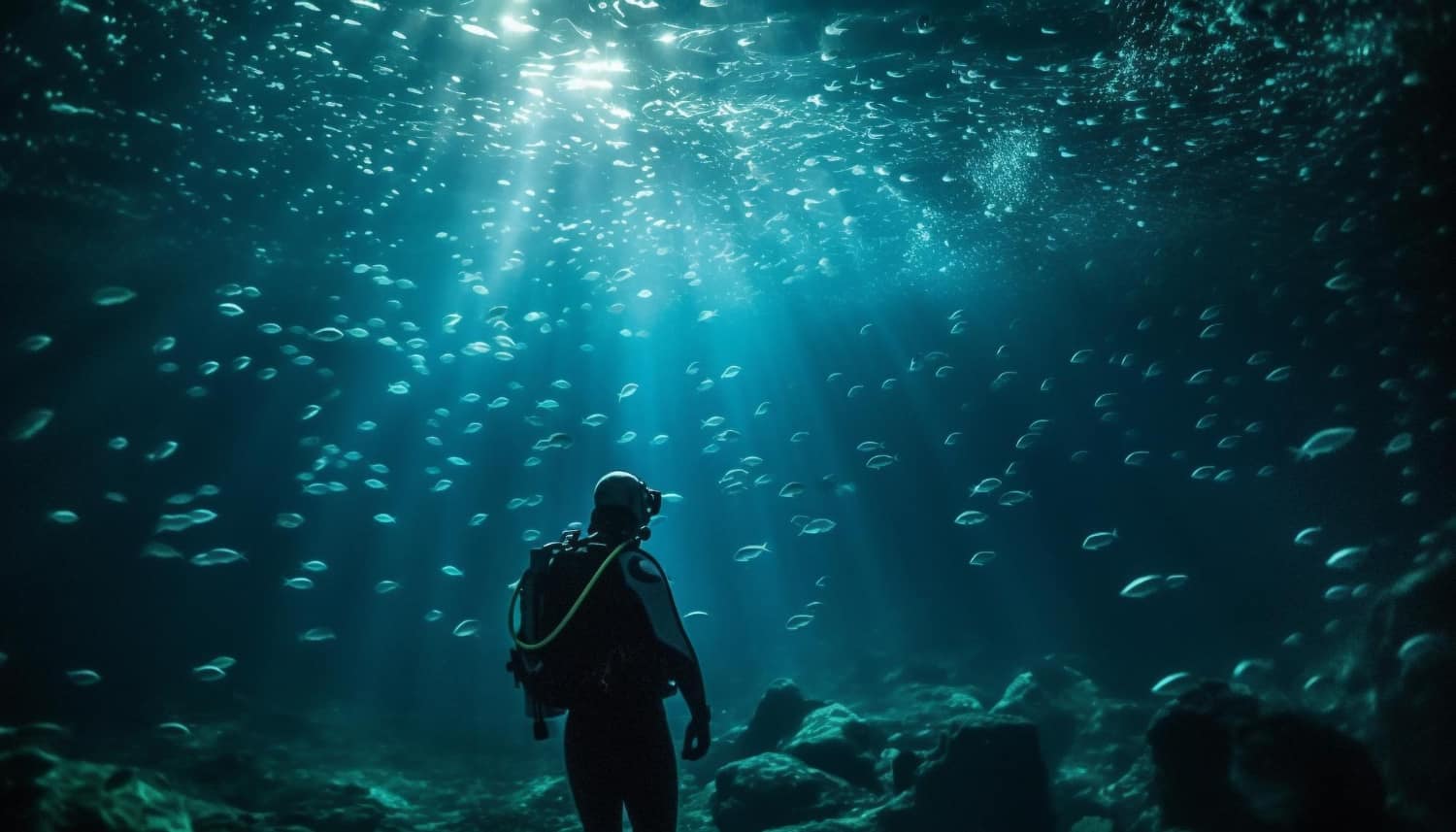 Qual a profundidade máxima em que um ser humano sobrevive no mar? Qual a profundidade máxima em que um ser humano sobrevive no mar?
