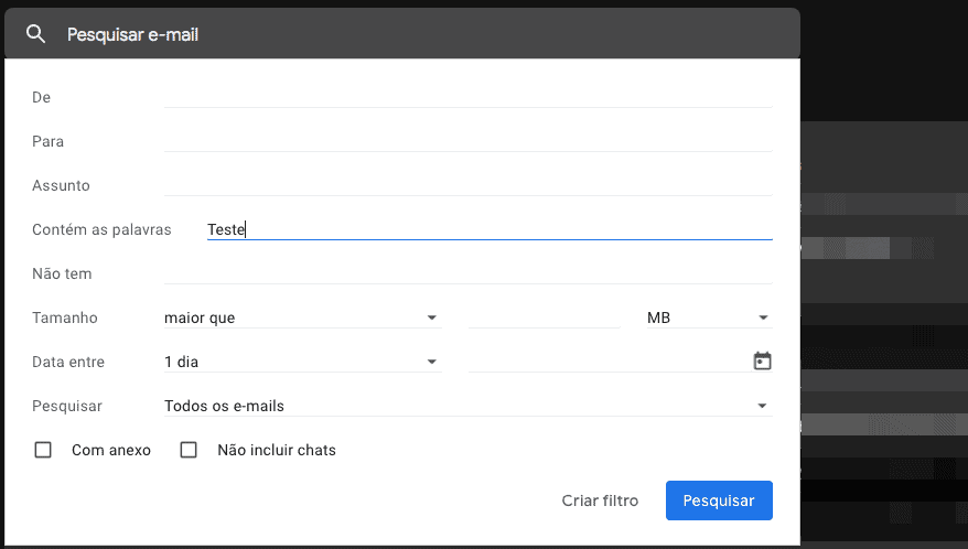 6 - como criar filtros e pastas no gmail