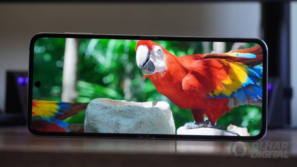 Galaxy Z Flip 5 (Imagem: André Fogaça/Olhar Digital)
