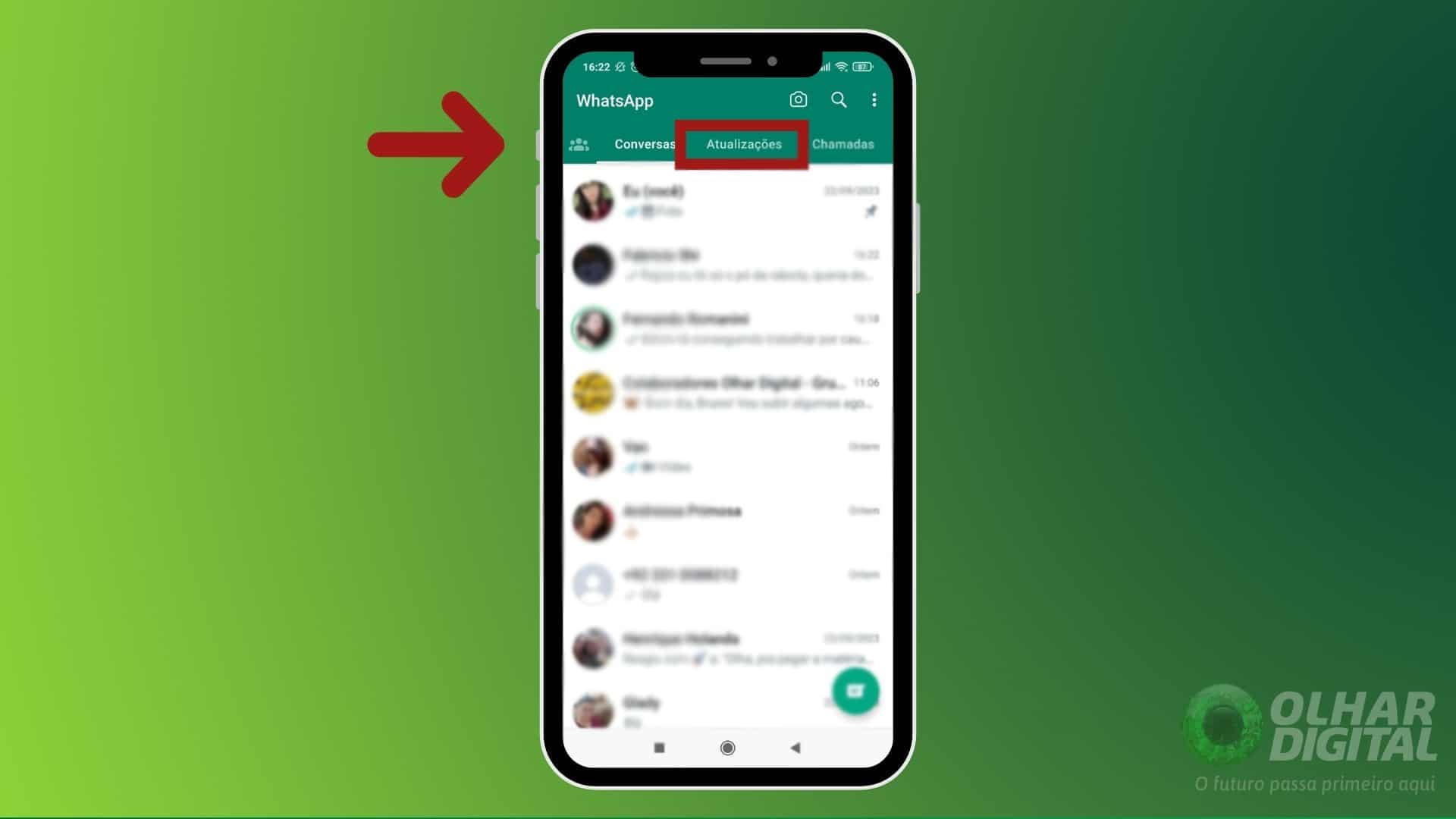 Criar canal no WhatsApp
