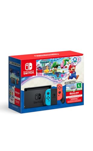 Bundle Nintendo Switch + Super Mario Bros. Wonder + 3 Meses de Assinatura Nintendo Switch Online