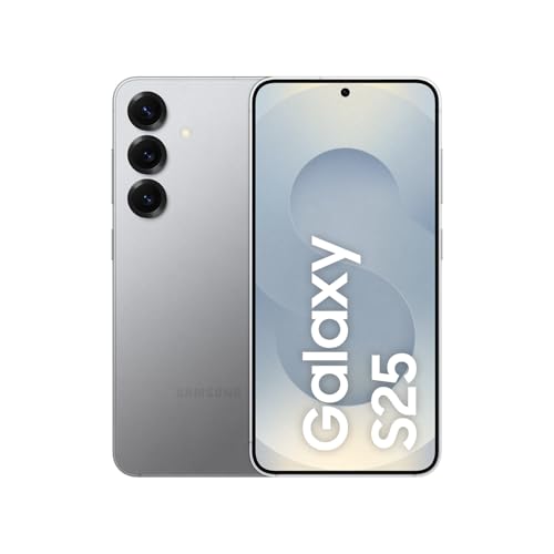 Celular Samsung Galaxy S25 5G, 256GB, 12GB RAM, Câmera Tripla de 50+12+10, Tela Grande de 6.2", Prata – Neste modelo de 256GB você ganha o dobro de memória pelo mesmo preço de 128GB